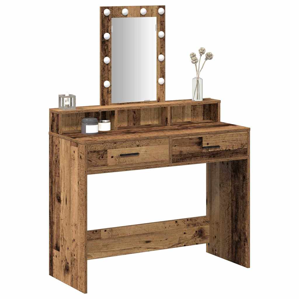 Plafondtafel met lade Bruin 100 x 41 x 140 cm Bewerkt hout is nu te koop bij PeponiXL, paradijselijk wonen!