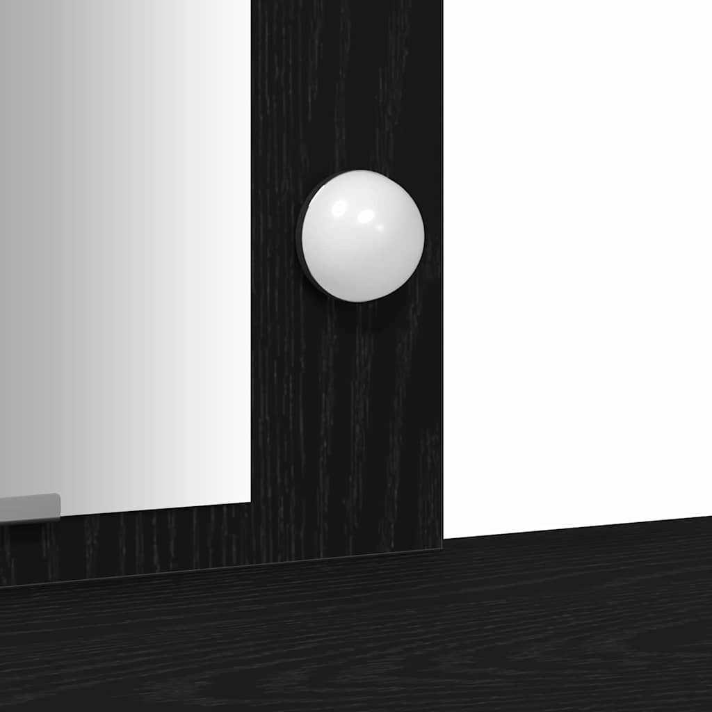 Plafondtafel met opslag Zwart 102 x 33 x 135 cm Bewerkt hout is nu te koop bij PeponiXL, paradijselijk wonen!