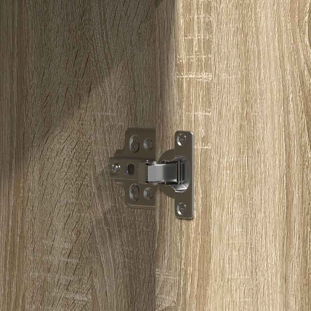 Plafondtafel met opslag Bruin 102 x 33 x 135 cm Bewerkt hout is nu te koop bij PeponiXL, paradijselijk wonen!