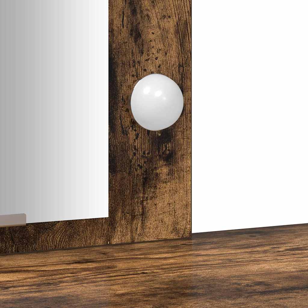 Plafondtafel met opslag Bruin 102 x 33 x 135 cm Bewerkt hout is nu te koop bij PeponiXL, paradijselijk wonen!