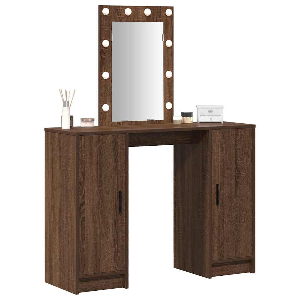 Plafondtafel met opslag Bruin 102 x 33 x 135 cm Bewerkt hout is nu te koop bij PeponiXL, paradijselijk wonen!