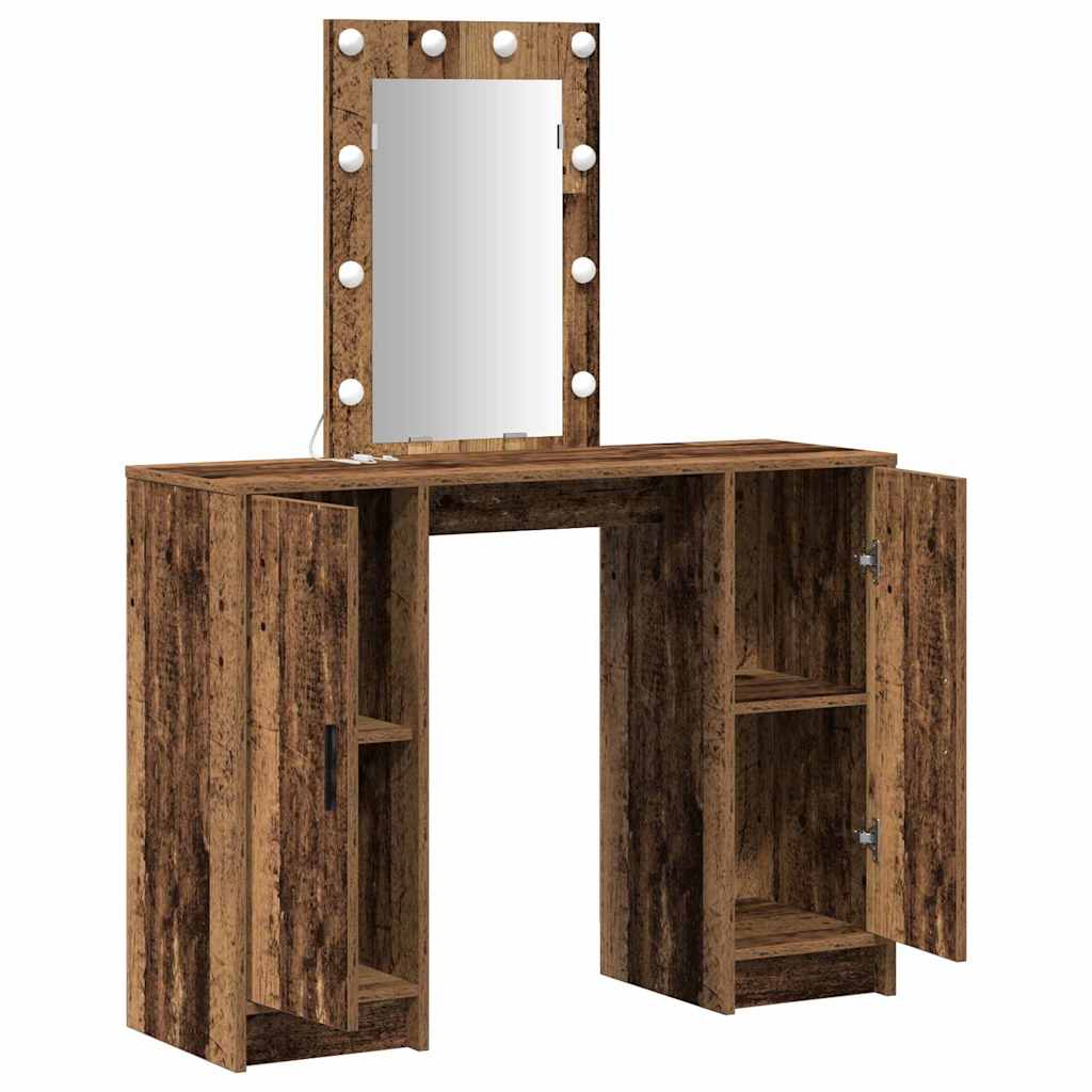 Plafondtafel met opslag Bruin 102 x 33 x 135 cm Bewerkt hout is nu te koop bij PeponiXL, paradijselijk wonen!