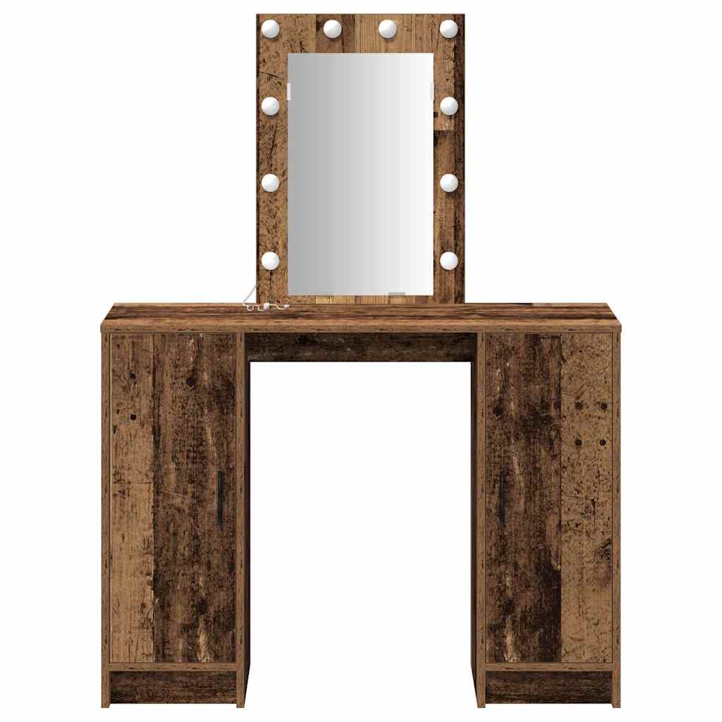 Plafondtafel met opslag Bruin 102 x 33 x 135 cm Bewerkt hout is nu te koop bij PeponiXL, paradijselijk wonen!