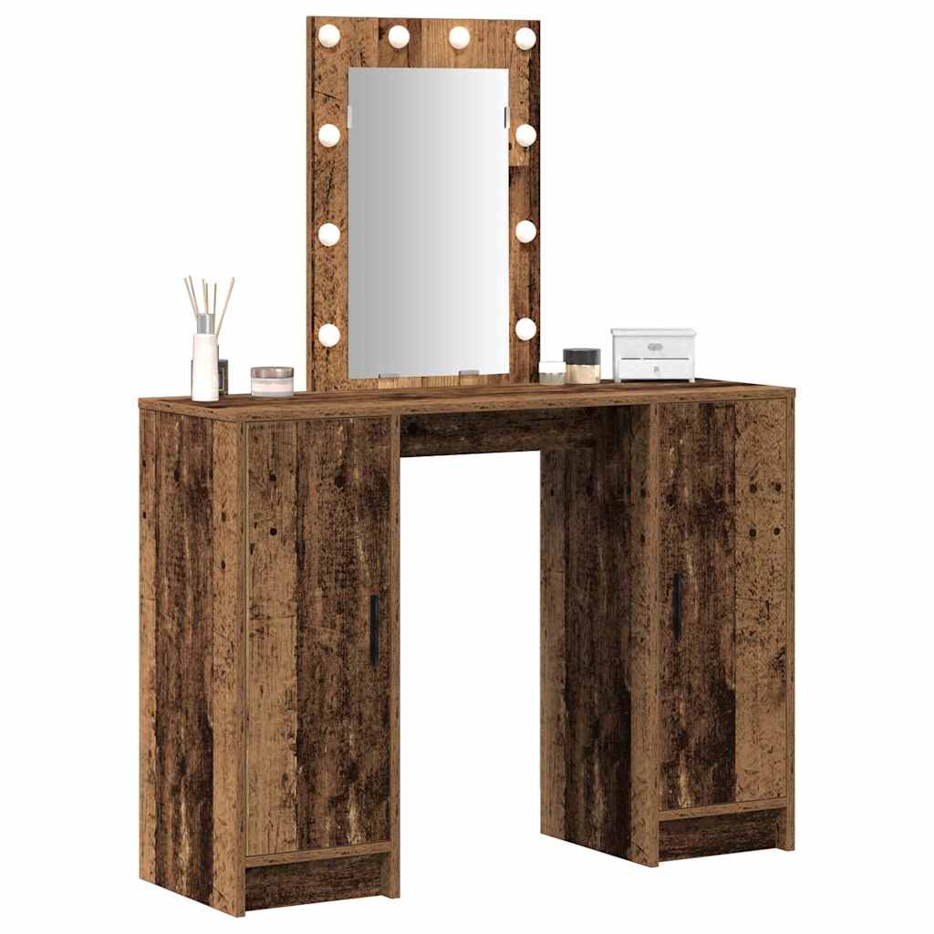 Plafondtafel met opslag Bruin 102 x 33 x 135 cm Bewerkt hout is nu te koop bij PeponiXL, paradijselijk wonen!