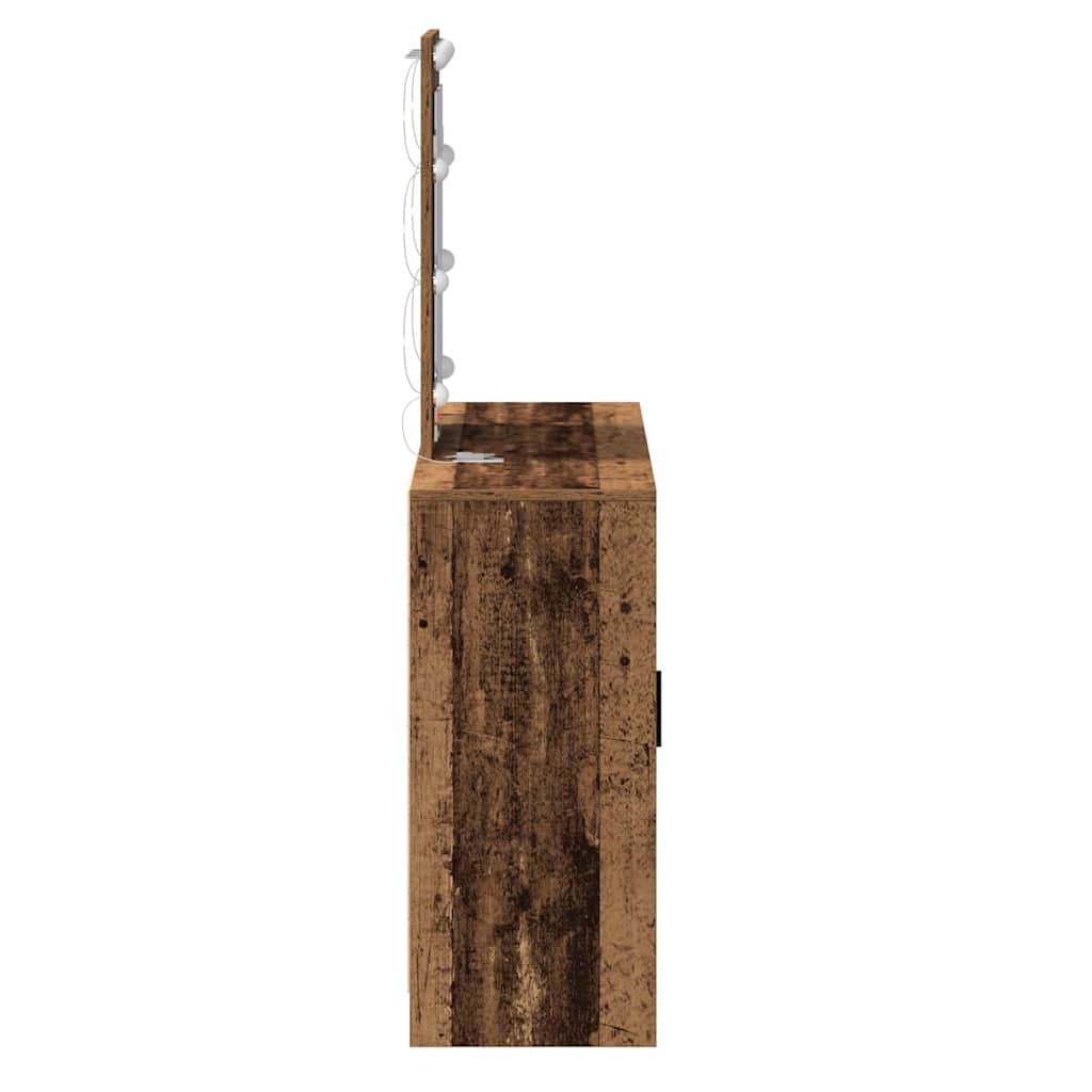 Plafondtafel met opslag Bruin 102 x 33 x 135 cm Bewerkt hout is nu te koop bij PeponiXL, paradijselijk wonen!