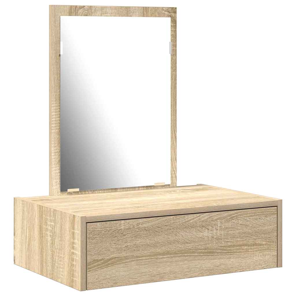 Plafondtafel met lade Bruin 60 x 40 x 70 cm Bewerkt hout is nu te koop bij PeponiXL, paradijselijk wonen!