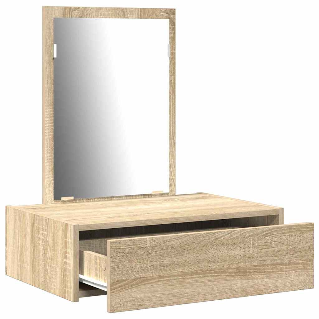Plafondtafel met lade Bruin 60 x 40 x 70 cm Bewerkt hout is nu te koop bij PeponiXL, paradijselijk wonen!
