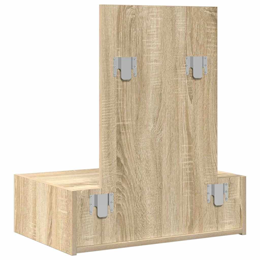 Plafondtafel met lade Bruin 60 x 40 x 70 cm Bewerkt hout is nu te koop bij PeponiXL, paradijselijk wonen!