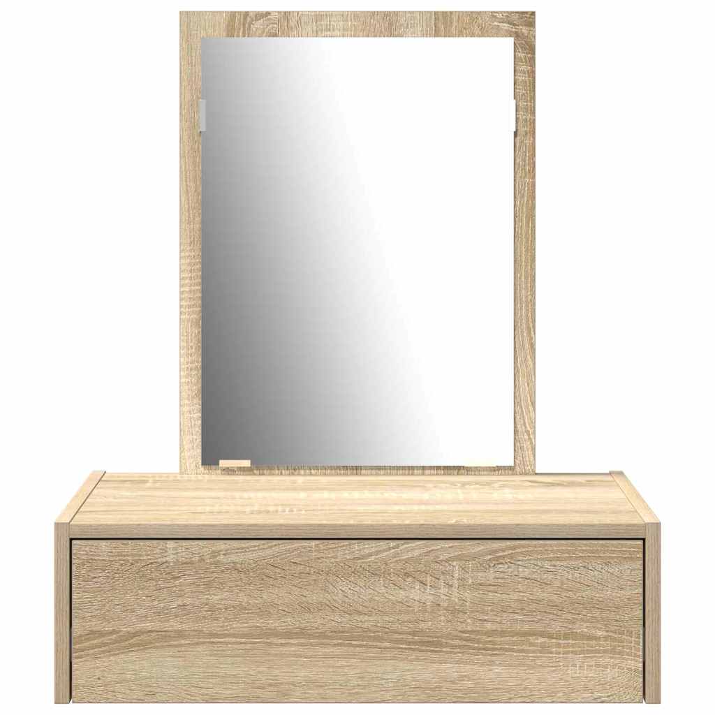 Plafondtafel met lade Bruin 60 x 40 x 70 cm Bewerkt hout is nu te koop bij PeponiXL, paradijselijk wonen!