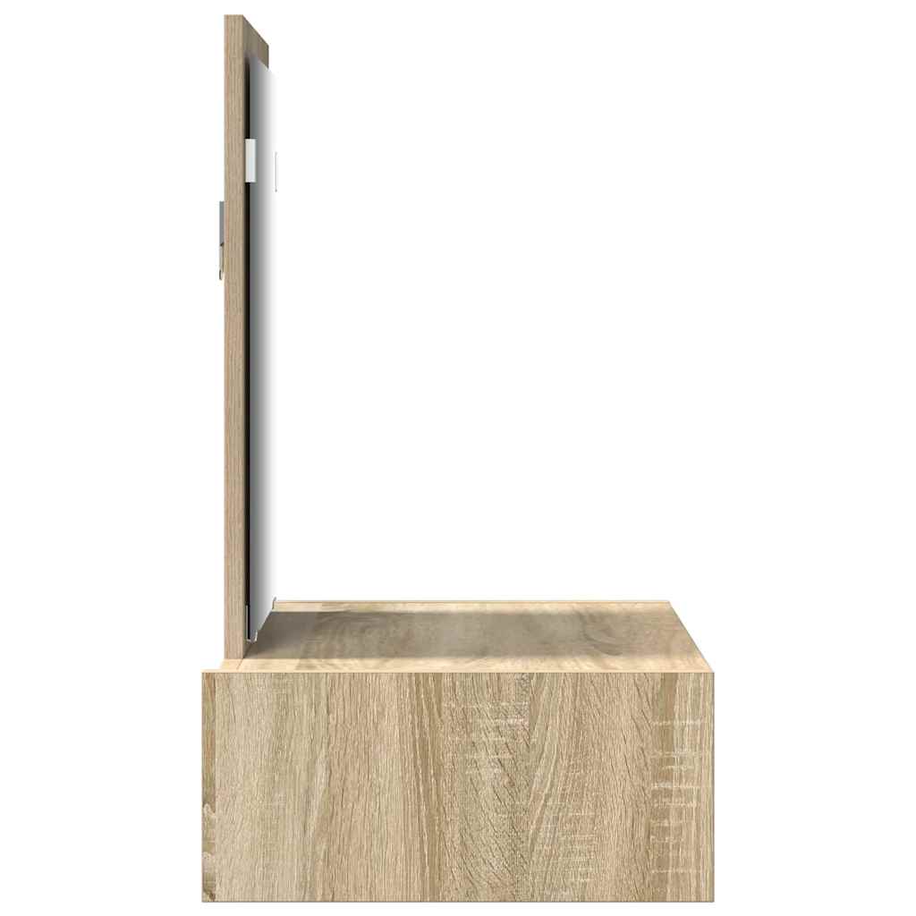 Plafondtafel met lade Bruin 60 x 40 x 70 cm Bewerkt hout is nu te koop bij PeponiXL, paradijselijk wonen!