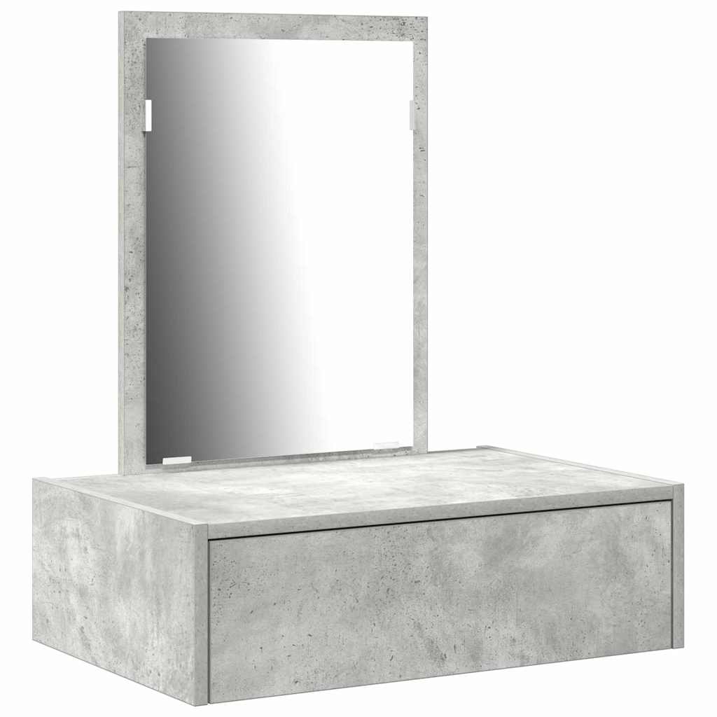 Plafondtafel met lade Grijs 60 x 40 x 70 cm Bewerkt hout is nu te koop bij PeponiXL, paradijselijk wonen!