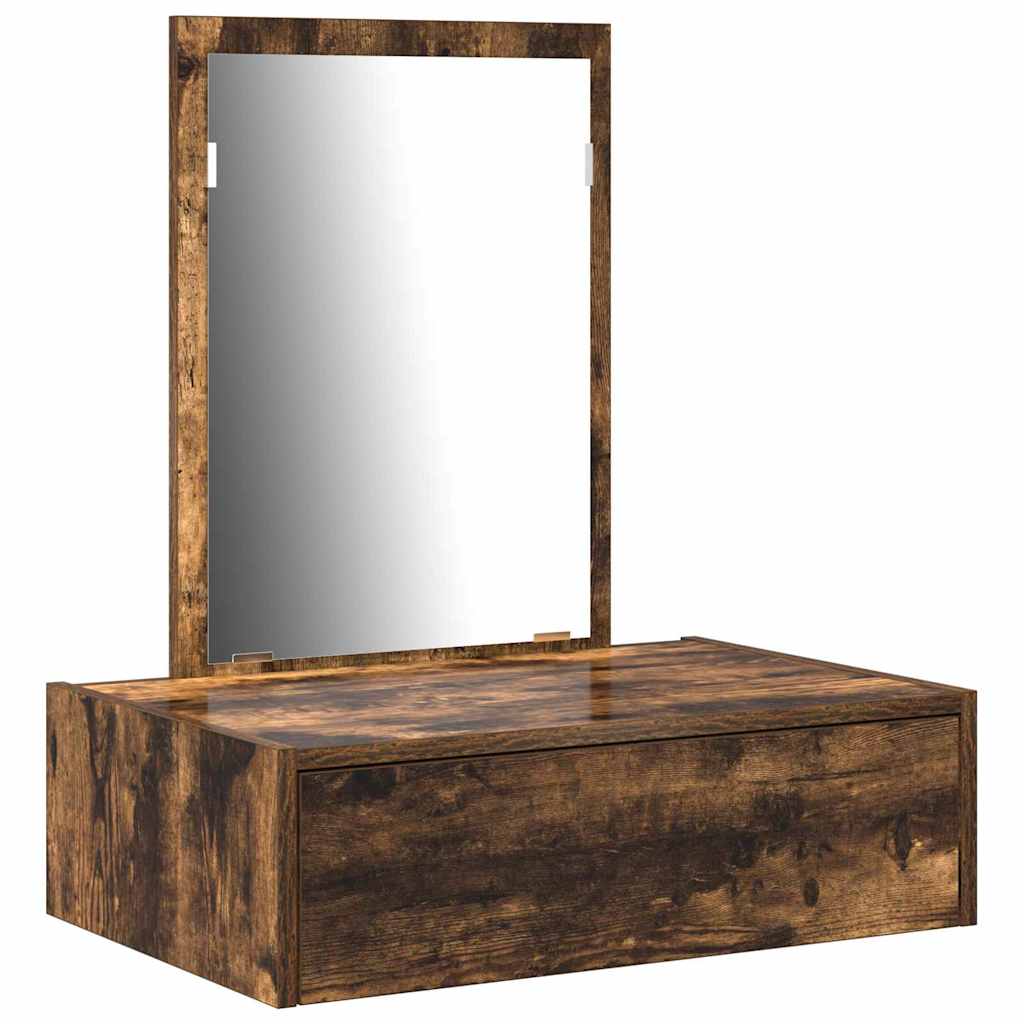 Plafondtafel met lade Bruin 60 x 40 x 70 cm Bewerkt hout is nu te koop bij PeponiXL, paradijselijk wonen!