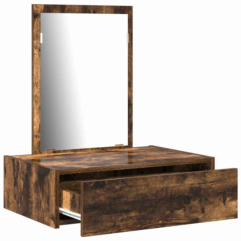 Plafondtafel met lade Bruin 60 x 40 x 70 cm Bewerkt hout is nu te koop bij PeponiXL, paradijselijk wonen!