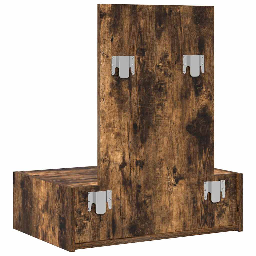 Plafondtafel met lade Bruin 60 x 40 x 70 cm Bewerkt hout is nu te koop bij PeponiXL, paradijselijk wonen!