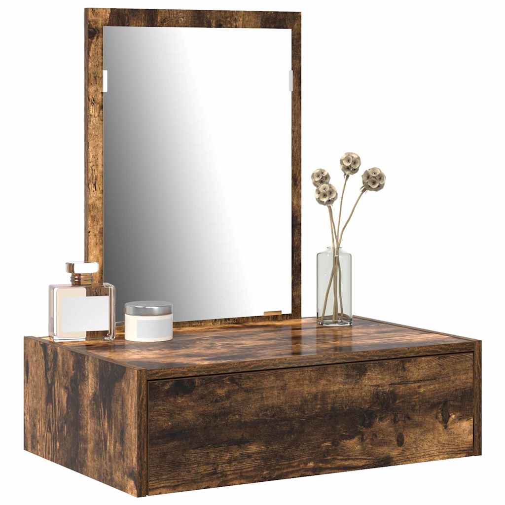 Plafondtafel met lade Bruin 60 x 40 x 70 cm Bewerkt hout is nu te koop bij PeponiXL, paradijselijk wonen!