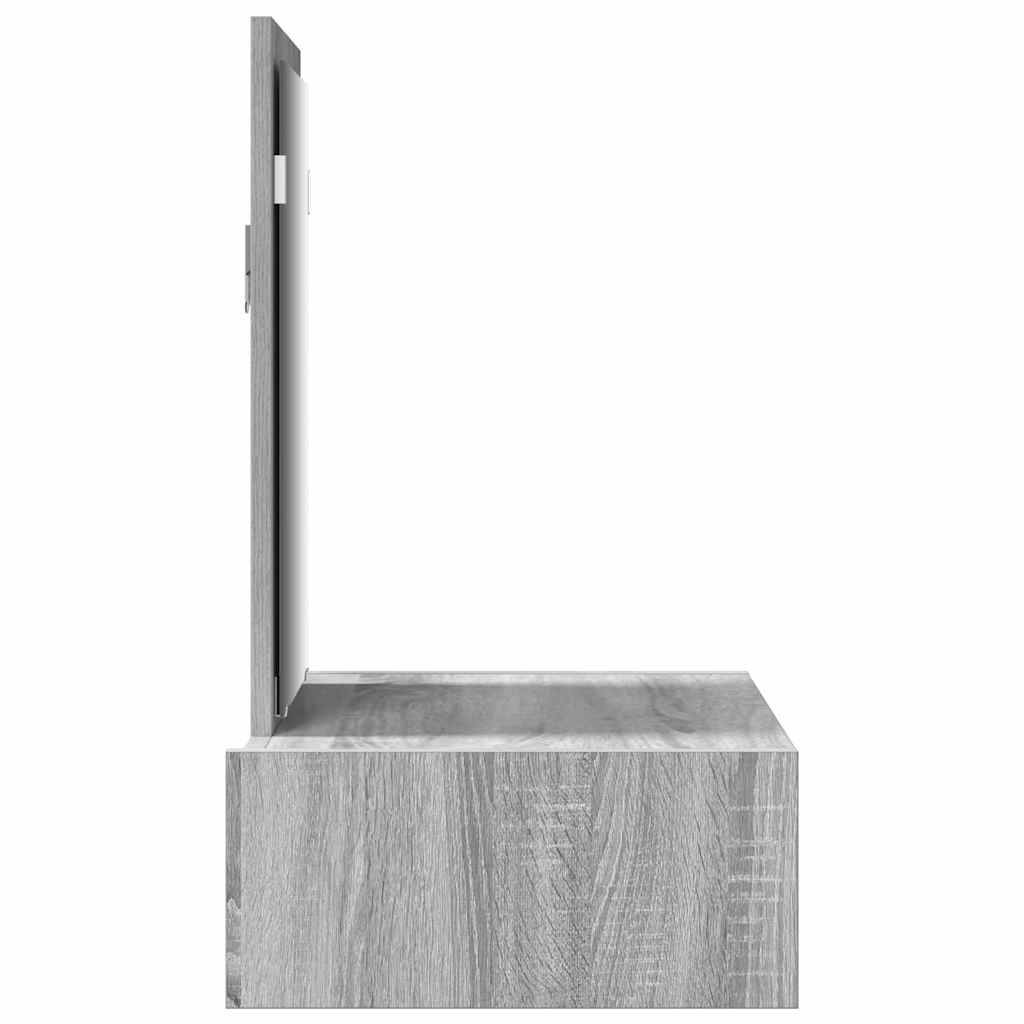 Plafondtafel met lade Grijs 60 x 40 x 70 cm Bewerkt hout is nu te koop bij PeponiXL, paradijselijk wonen!