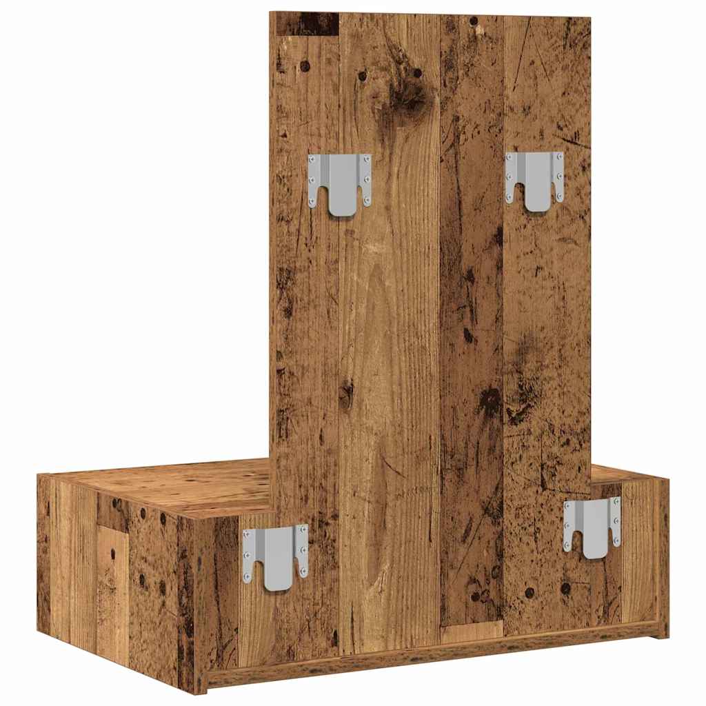 Plafondtafel met lade Bruin 60 x 40 x 70 cm Bewerkt hout is nu te koop bij PeponiXL, paradijselijk wonen!