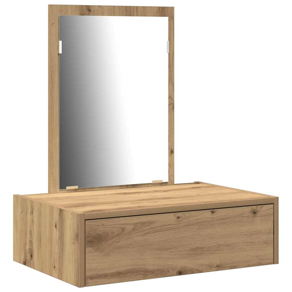 Plafondtafel met lade Bruin 60 x 40 x 70 cm Bewerkt hout is nu te koop bij PeponiXL, paradijselijk wonen!