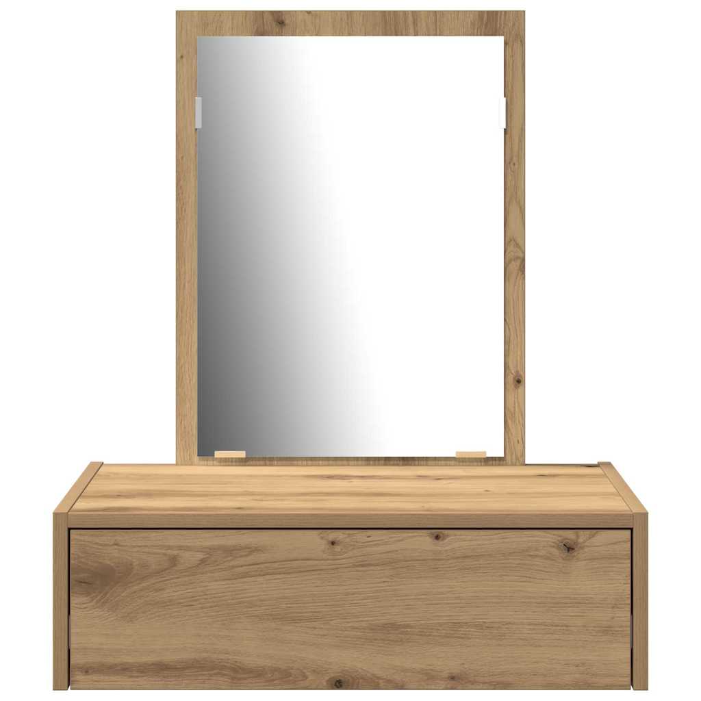 Plafondtafel met lade Bruin 60 x 40 x 70 cm Bewerkt hout is nu te koop bij PeponiXL, paradijselijk wonen!