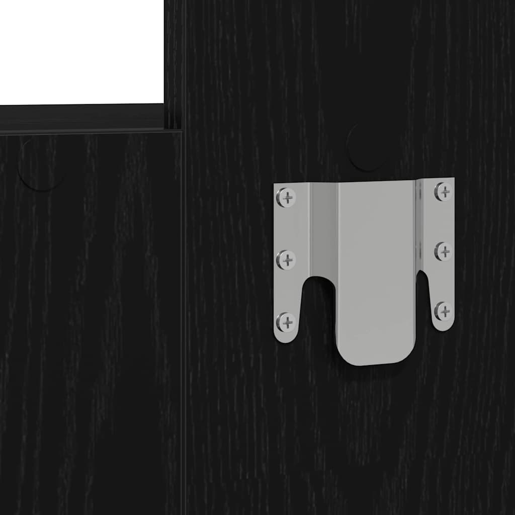 Plafondtafel met lade Zwart 83 x 40 x 70 cm Bewerkt hout is nu te koop bij PeponiXL, paradijselijk wonen!