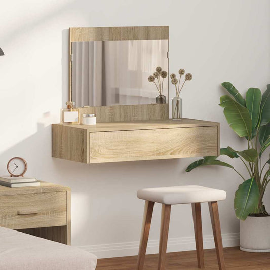 Plafondtafel met lade Bruin 83 x 40 x 70 cm Bewerkt hout is nu te koop bij PeponiXL, paradijselijk wonen!