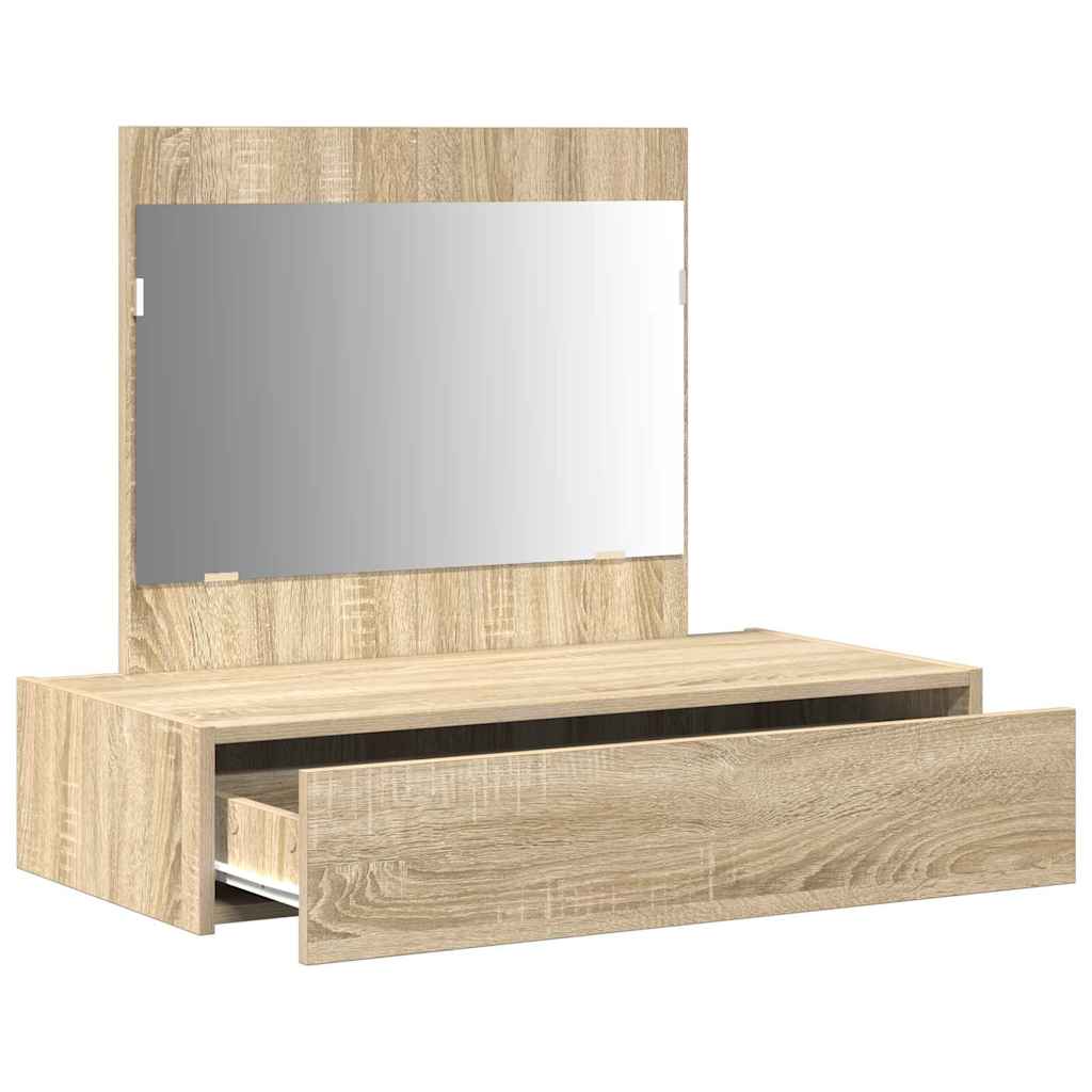Plafondtafel met lade Bruin 83 x 40 x 70 cm Bewerkt hout is nu te koop bij PeponiXL, paradijselijk wonen!