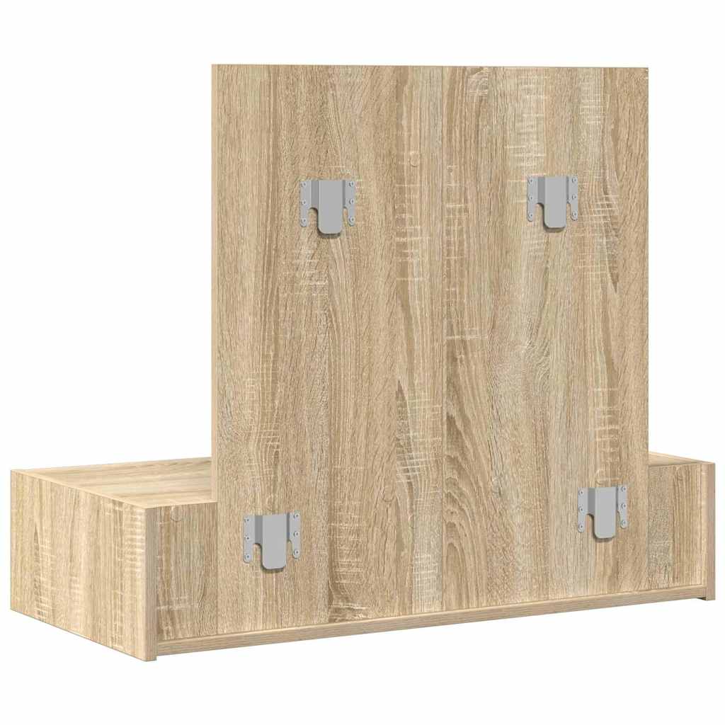 Plafondtafel met lade Bruin 83 x 40 x 70 cm Bewerkt hout is nu te koop bij PeponiXL, paradijselijk wonen!