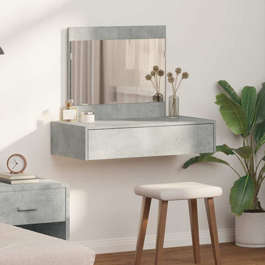 Plafondtafel met lade Grijs 83 x 40 x 70 cm Bewerkt hout is nu te koop bij PeponiXL, paradijselijk wonen!