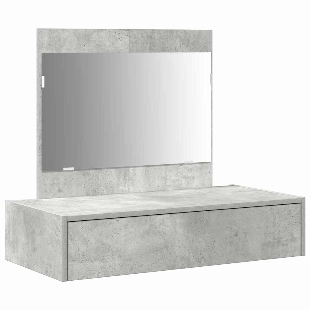 Plafondtafel met lade Grijs 83 x 40 x 70 cm Bewerkt hout is nu te koop bij PeponiXL, paradijselijk wonen!