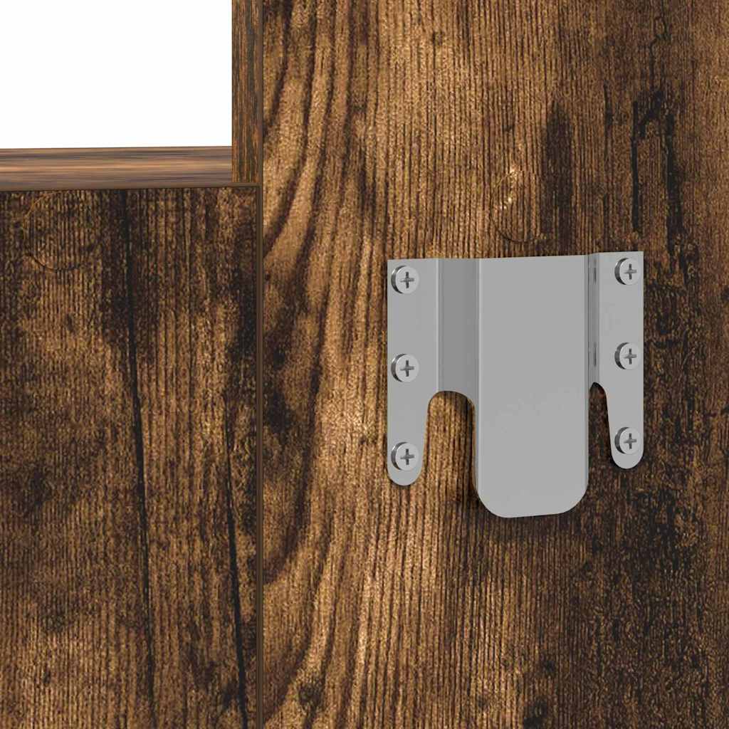 Plafondtafel met lade Bruin 83 x 40 x 70 cm Bewerkt hout is nu te koop bij PeponiXL, paradijselijk wonen!