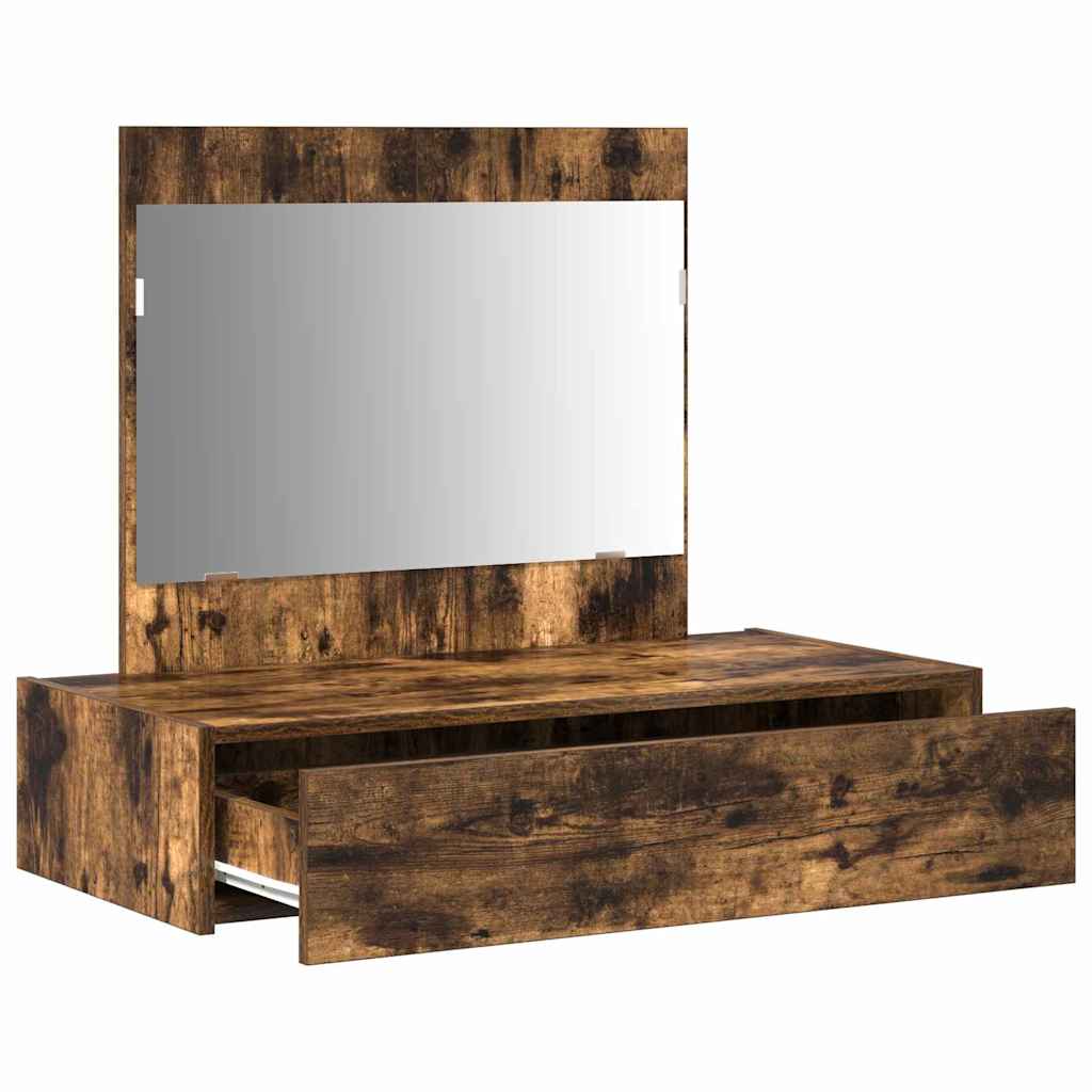 Plafondtafel met lade Bruin 83 x 40 x 70 cm Bewerkt hout is nu te koop bij PeponiXL, paradijselijk wonen!