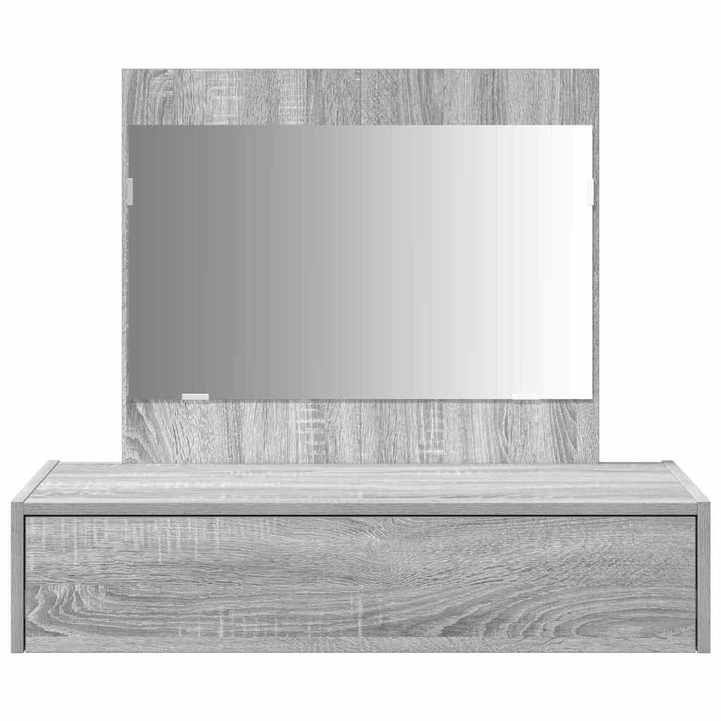 Plafondtafel met lade Grijs 83 x 40 x 70 cm Bewerkt hout is nu te koop bij PeponiXL, paradijselijk wonen!