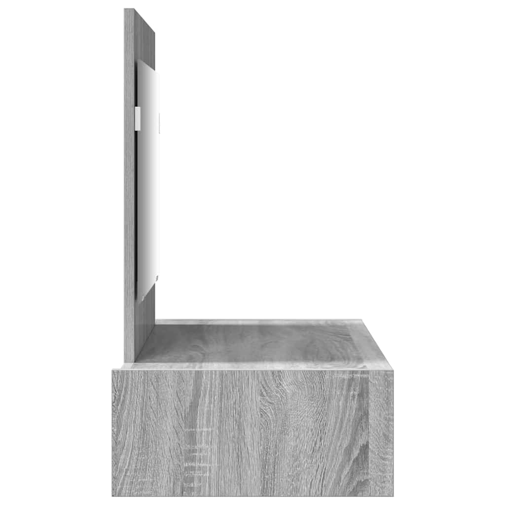Plafondtafel met lade Grijs 83 x 40 x 70 cm Bewerkt hout is nu te koop bij PeponiXL, paradijselijk wonen!