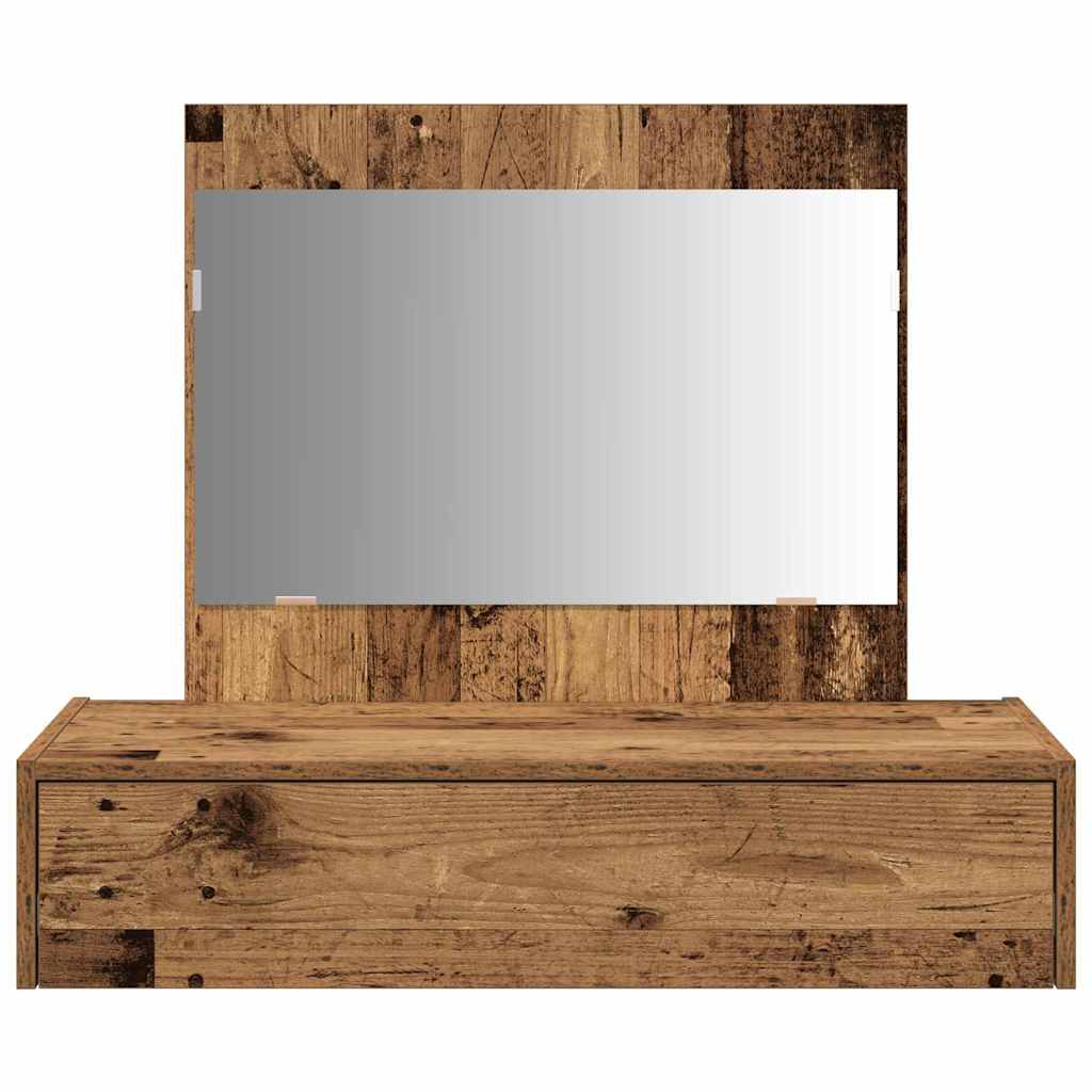 Plafondtafel met lade Bruin 83 x 40 x 70 cm Bewerkt hout is nu te koop bij PeponiXL, paradijselijk wonen!