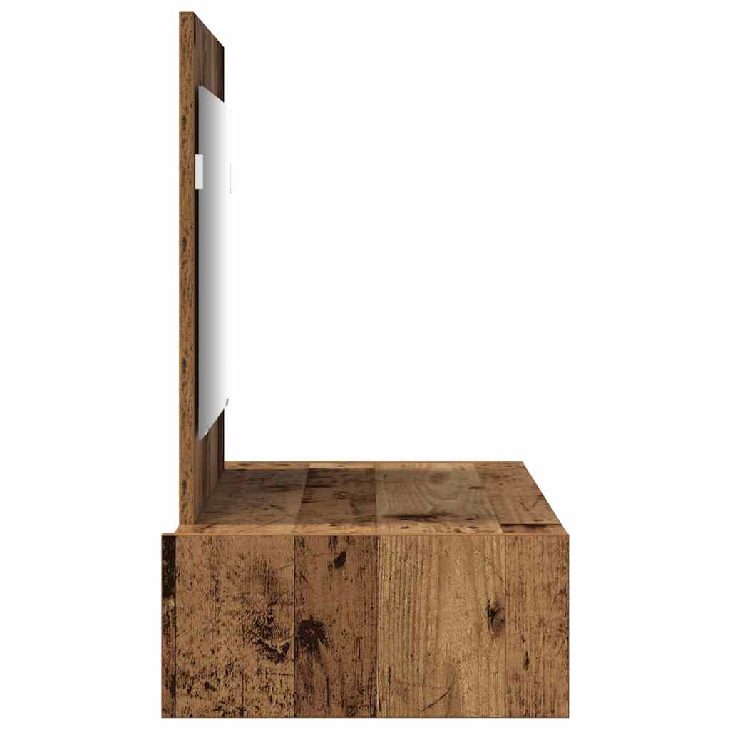 Plafondtafel met lade Bruin 83 x 40 x 70 cm Bewerkt hout is nu te koop bij PeponiXL, paradijselijk wonen!