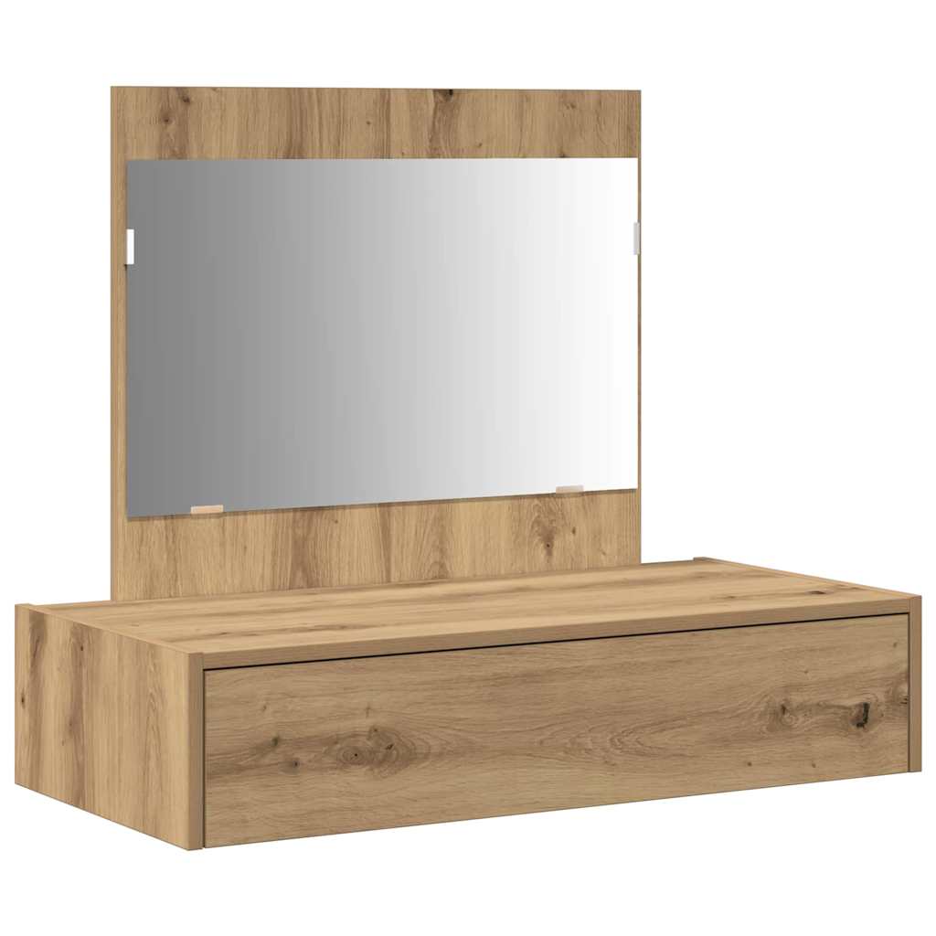 Plafondtafel met lade Bruin 83 x 40 x 70 cm Bewerkt hout is nu te koop bij PeponiXL, paradijselijk wonen!