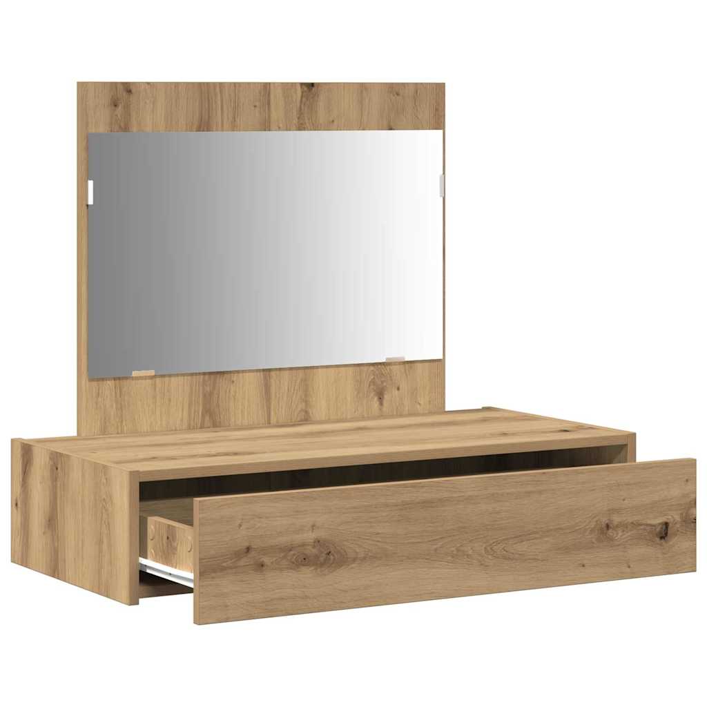 Plafondtafel met lade Bruin 83 x 40 x 70 cm Bewerkt hout is nu te koop bij PeponiXL, paradijselijk wonen!