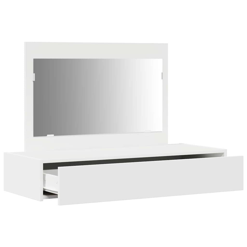 Plafondtafel met lade Wit 100 x 40 x 70 cm Bewerkt hout is nu te koop bij PeponiXL, paradijselijk wonen!