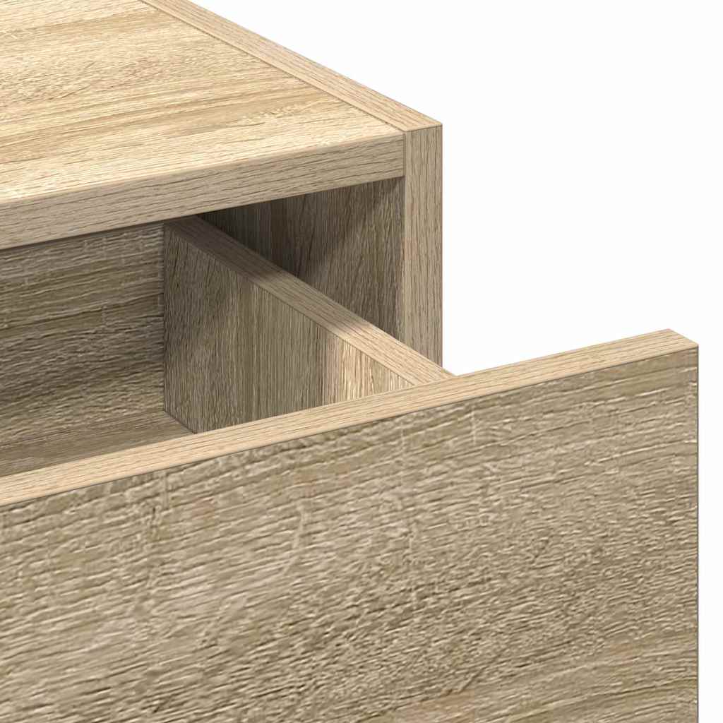 Plafondtafel met lade Bruin 100 x 40 x 70 cm Bewerkt hout is nu te koop bij PeponiXL, paradijselijk wonen!