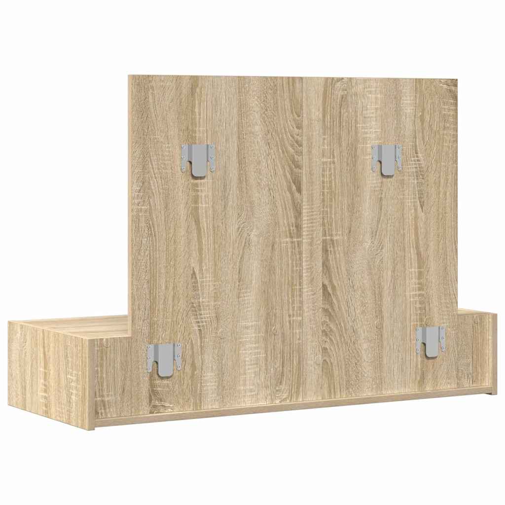 Plafondtafel met lade Bruin 100 x 40 x 70 cm Bewerkt hout is nu te koop bij PeponiXL, paradijselijk wonen!