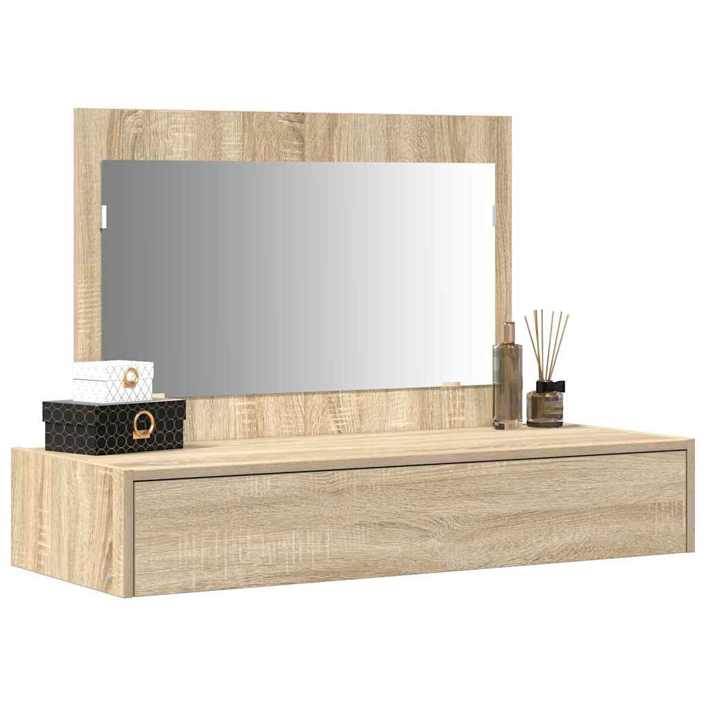 Plafondtafel met lade Bruin 100 x 40 x 70 cm Bewerkt hout is nu te koop bij PeponiXL, paradijselijk wonen!