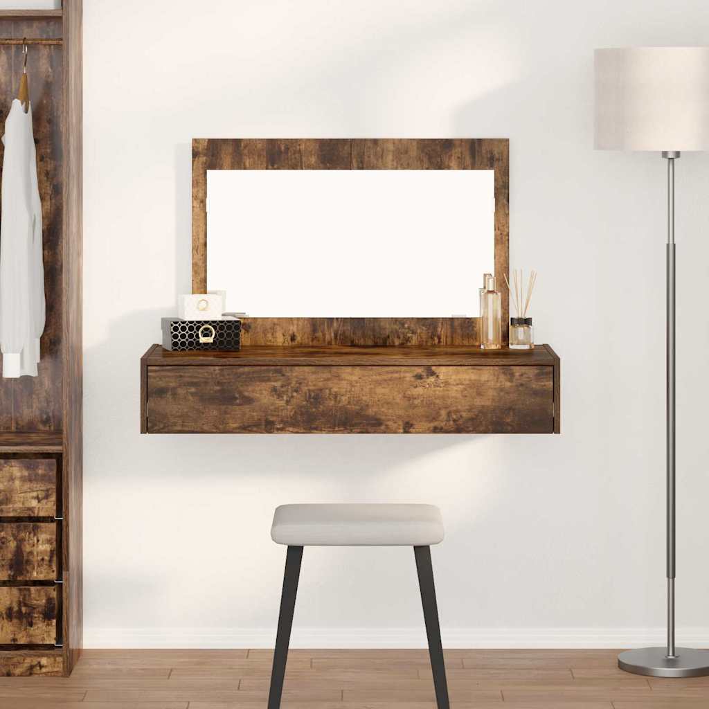 Plafondtafel met lade Bruin 100 x 40 x 70 cm Bewerkt hout is nu te koop bij PeponiXL, paradijselijk wonen!