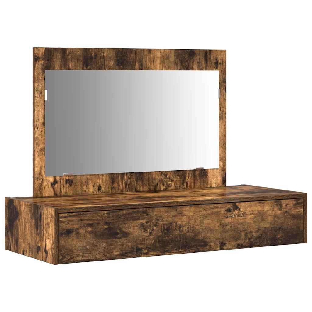 Plafondtafel met lade Bruin 100 x 40 x 70 cm Bewerkt hout is nu te koop bij PeponiXL, paradijselijk wonen!