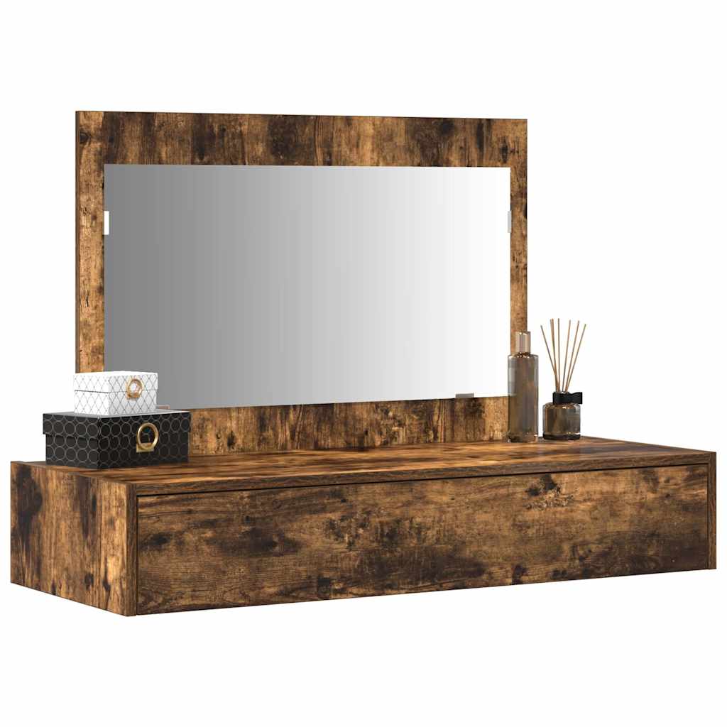 Plafondtafel met lade Bruin 100 x 40 x 70 cm Bewerkt hout is nu te koop bij PeponiXL, paradijselijk wonen!