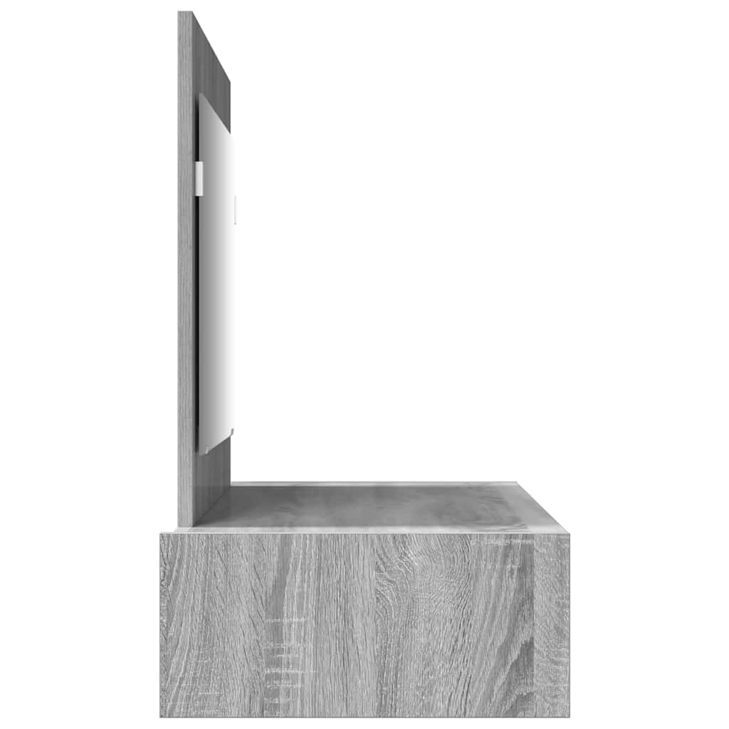 Plafondtafel met lade Grijs 100 x 40 x 70 cm Bewerkt hout is nu te koop bij PeponiXL, paradijselijk wonen!