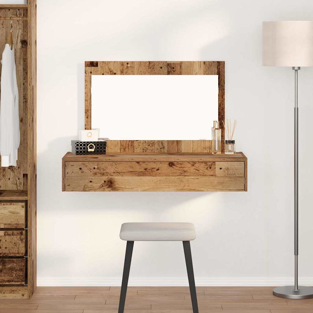 Plafondtafel met lade Bruin 100 x 40 x 70 cm Bewerkt hout is nu te koop bij PeponiXL, paradijselijk wonen!