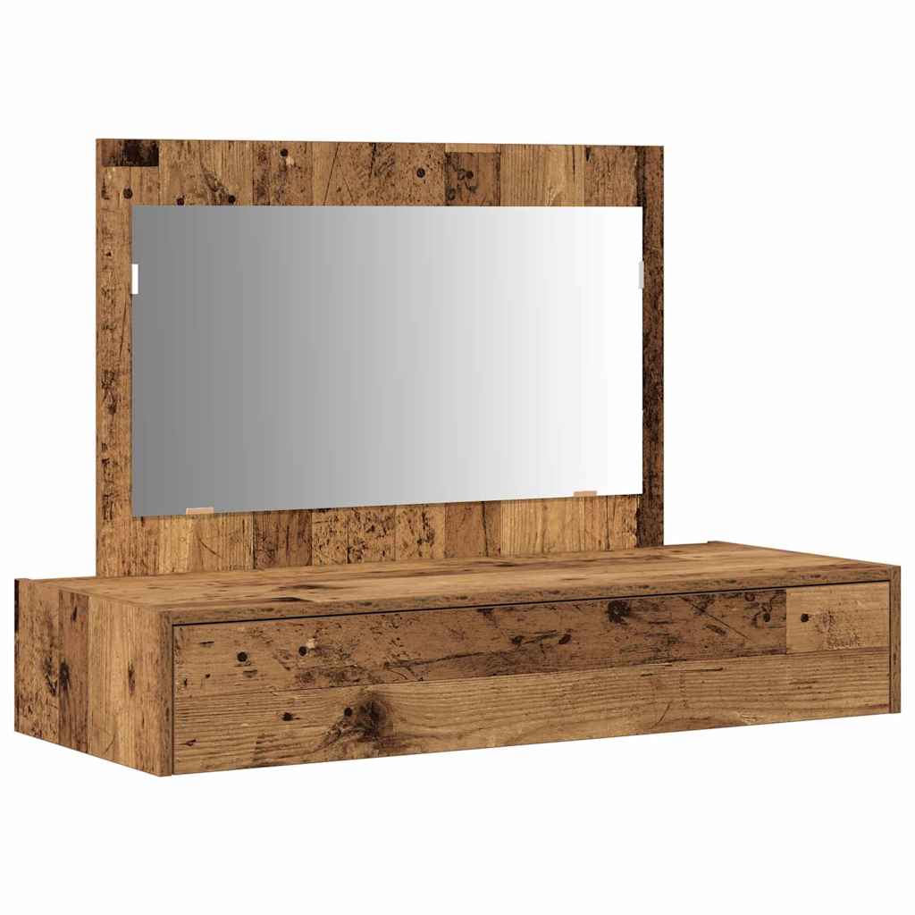 Plafondtafel met lade Bruin 100 x 40 x 70 cm Bewerkt hout is nu te koop bij PeponiXL, paradijselijk wonen!