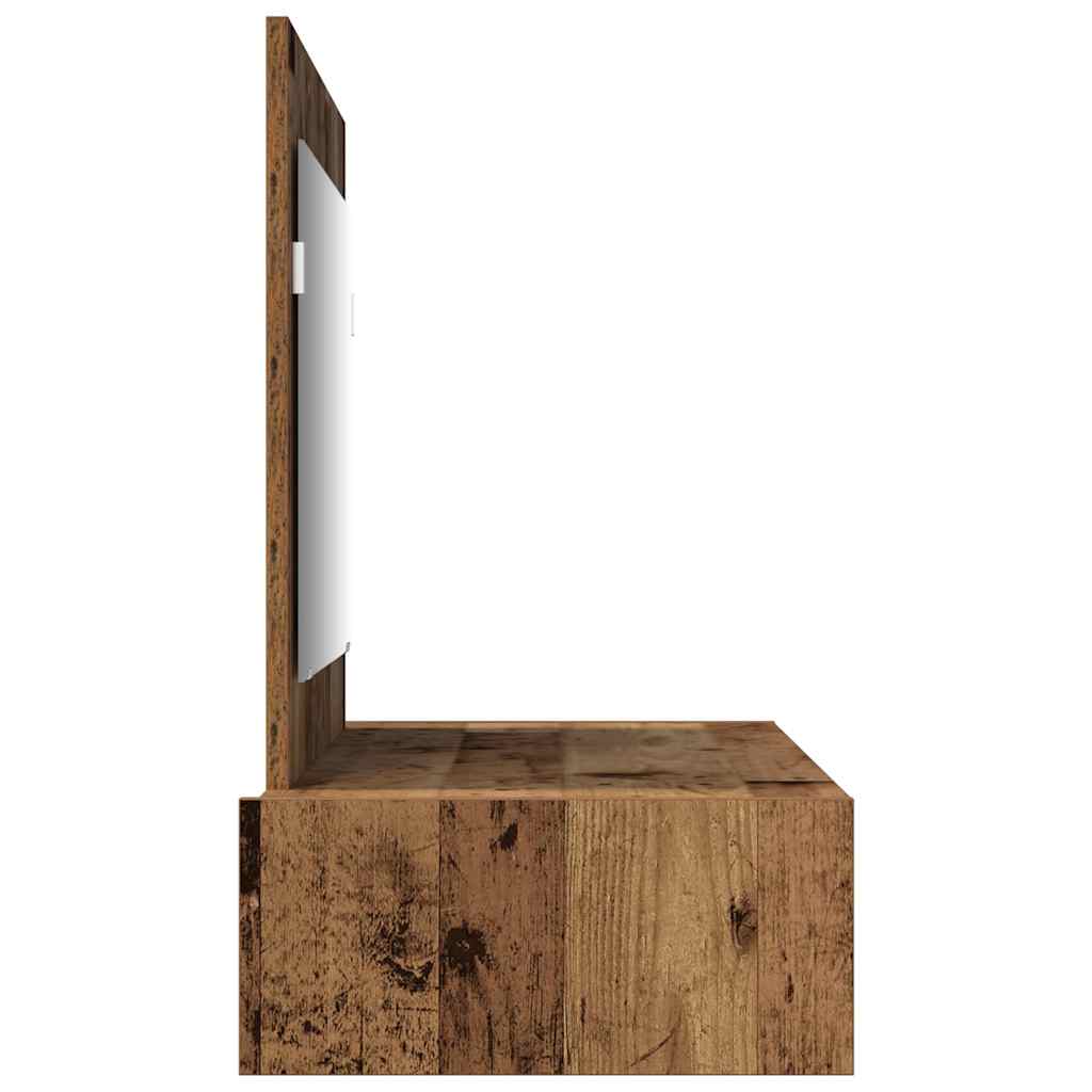 Plafondtafel met lade Bruin 100 x 40 x 70 cm Bewerkt hout is nu te koop bij PeponiXL, paradijselijk wonen!
