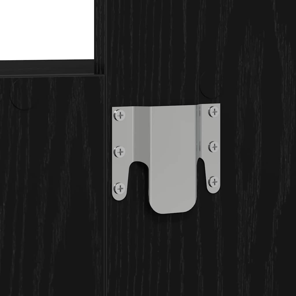 Plafondtafel met lade Zwart 60 x 40 x 70 cm Bewerkt hout is nu te koop bij PeponiXL, paradijselijk wonen!