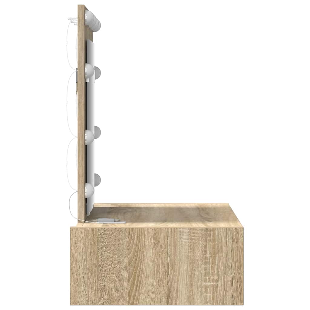 Plafondtafel met lade Bruin 60 x 40 x 70 cm Bewerkt hout is nu te koop bij PeponiXL, paradijselijk wonen!